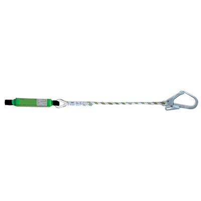 Lanyard with energy absorber