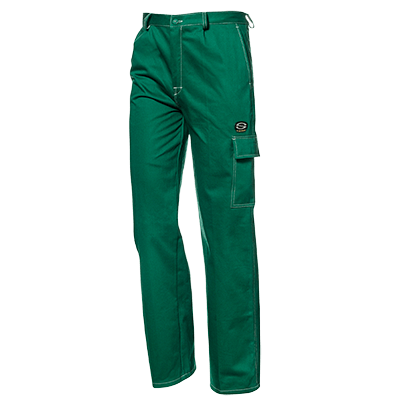 FUSTIAN trousers, GREEN