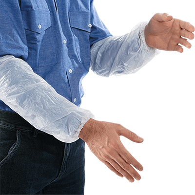 POLIETIL sleeves (box 100 pcs), WHITE