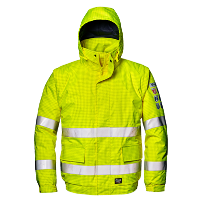 Kurtka MICROLINES HV, HI-VIS YELLOW