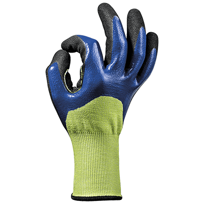 PALM SHIELD glove, HI-VIS YELLOW