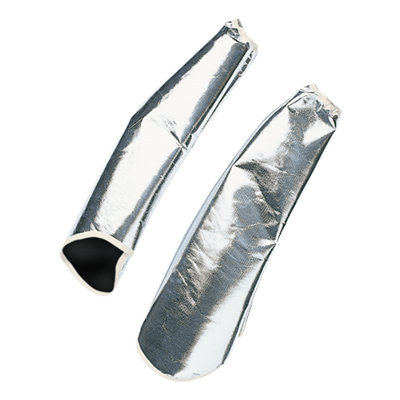 Heat protective sleeves, ALUMINIUM