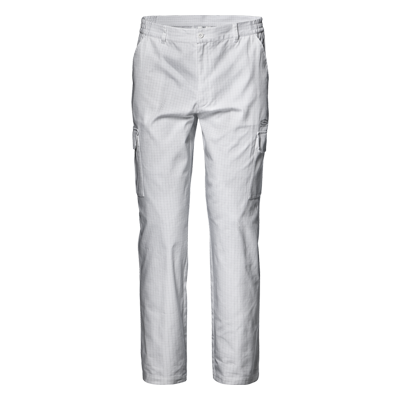 ESD trousers, WHITE