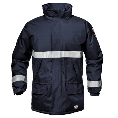 MICROLINES jacket, DARK BLUE
