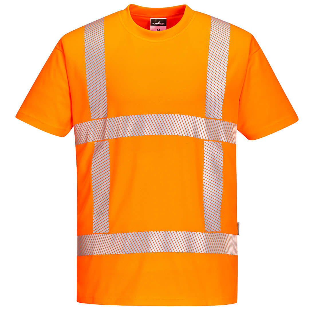 T-Shirt ostrzegawczy RWS — Pomarańczowy