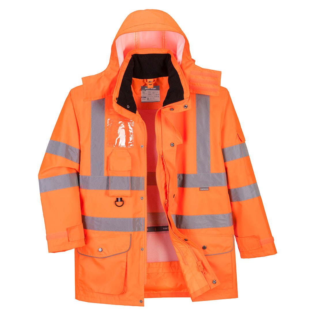 Oddychająca kurtka Hi-Vis do ruchu ulicznego