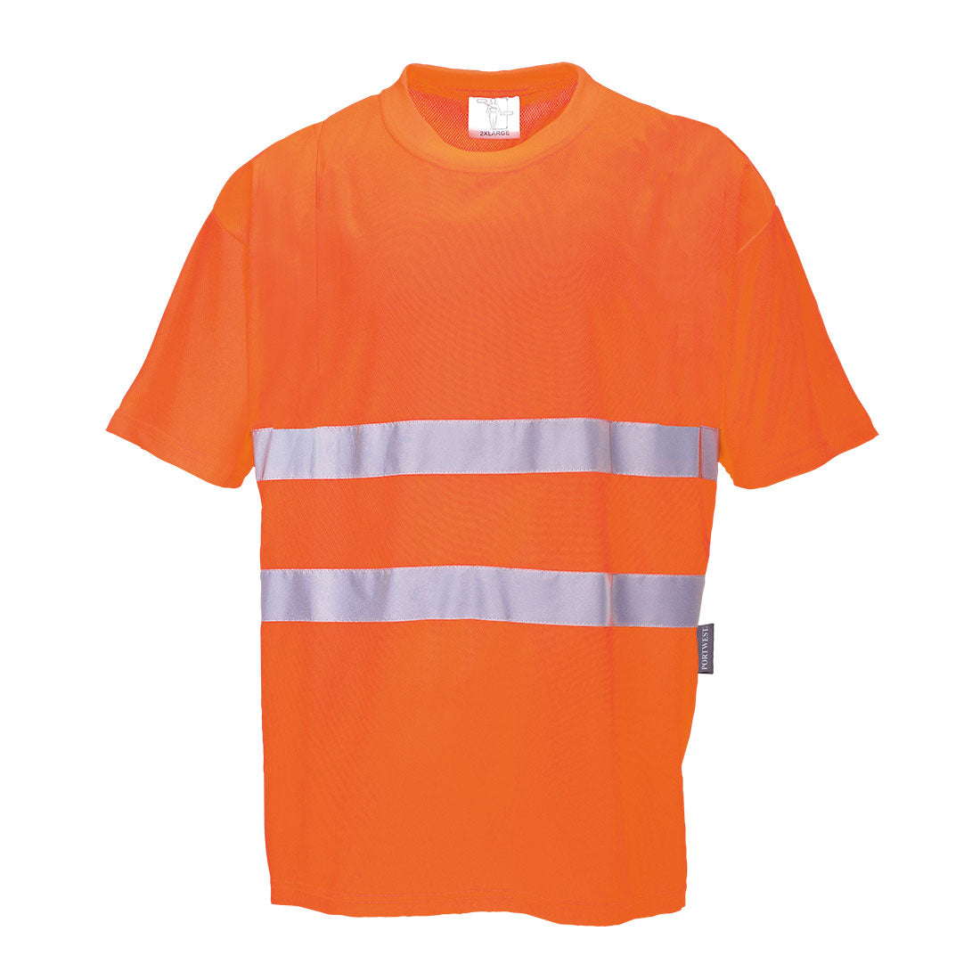 T-shirt Cotton Comfort — Pomarańczowy