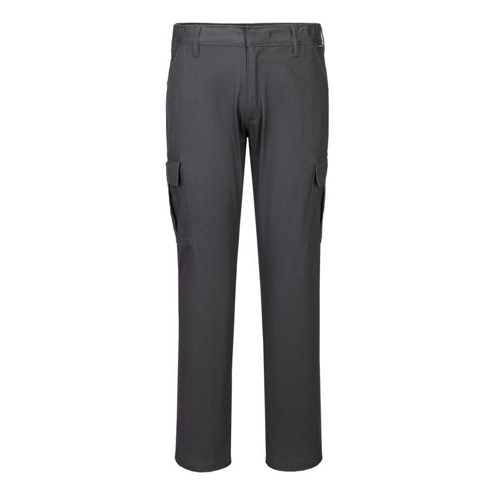 Spodnie bojówki Slim Stretch — Szary