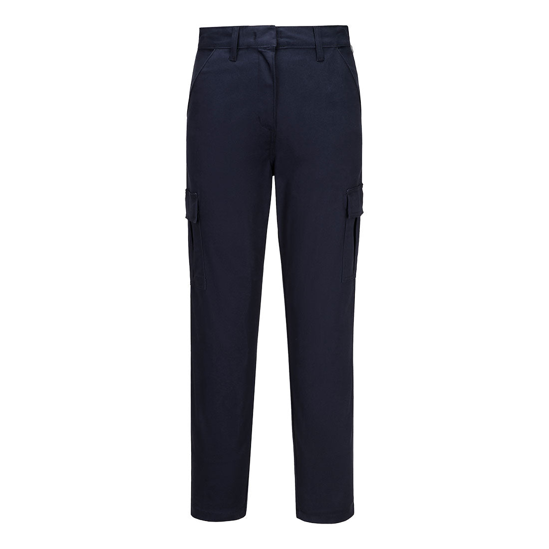Spodnie damskie cargo stretch — Granatowy
