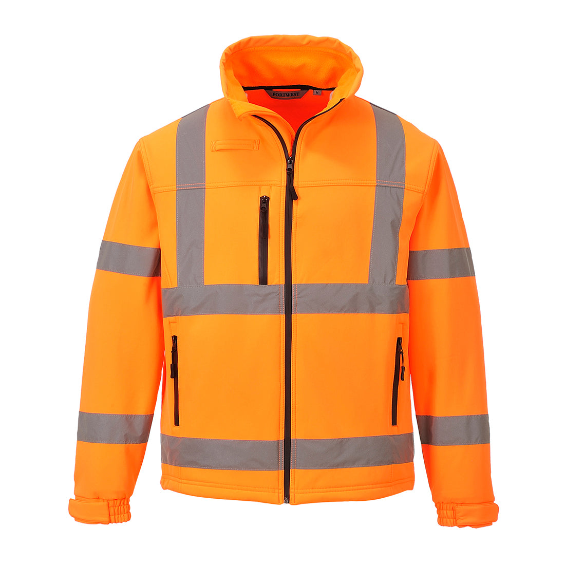 Softshell ostrzegawczy Classic (3 warstwy) — Pomarańczowy