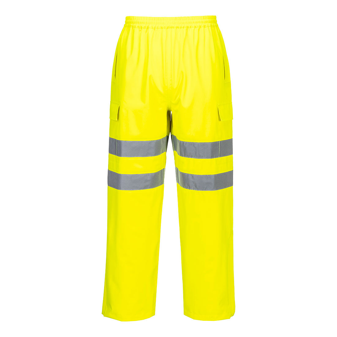 Ostrzegawcze spodnie wodoodporne Extreme Rain (3L) — Żółty
