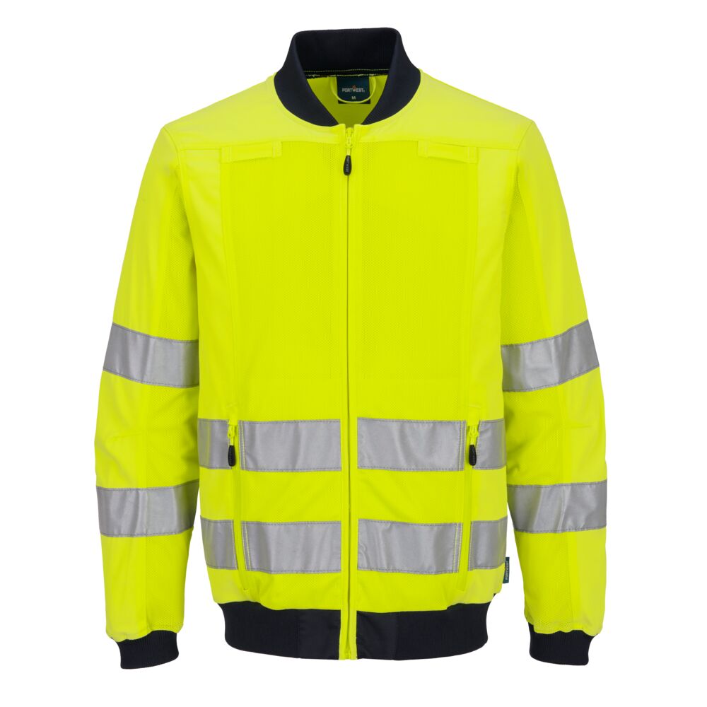 Hi-Vis Work Mesh Panel Jacket