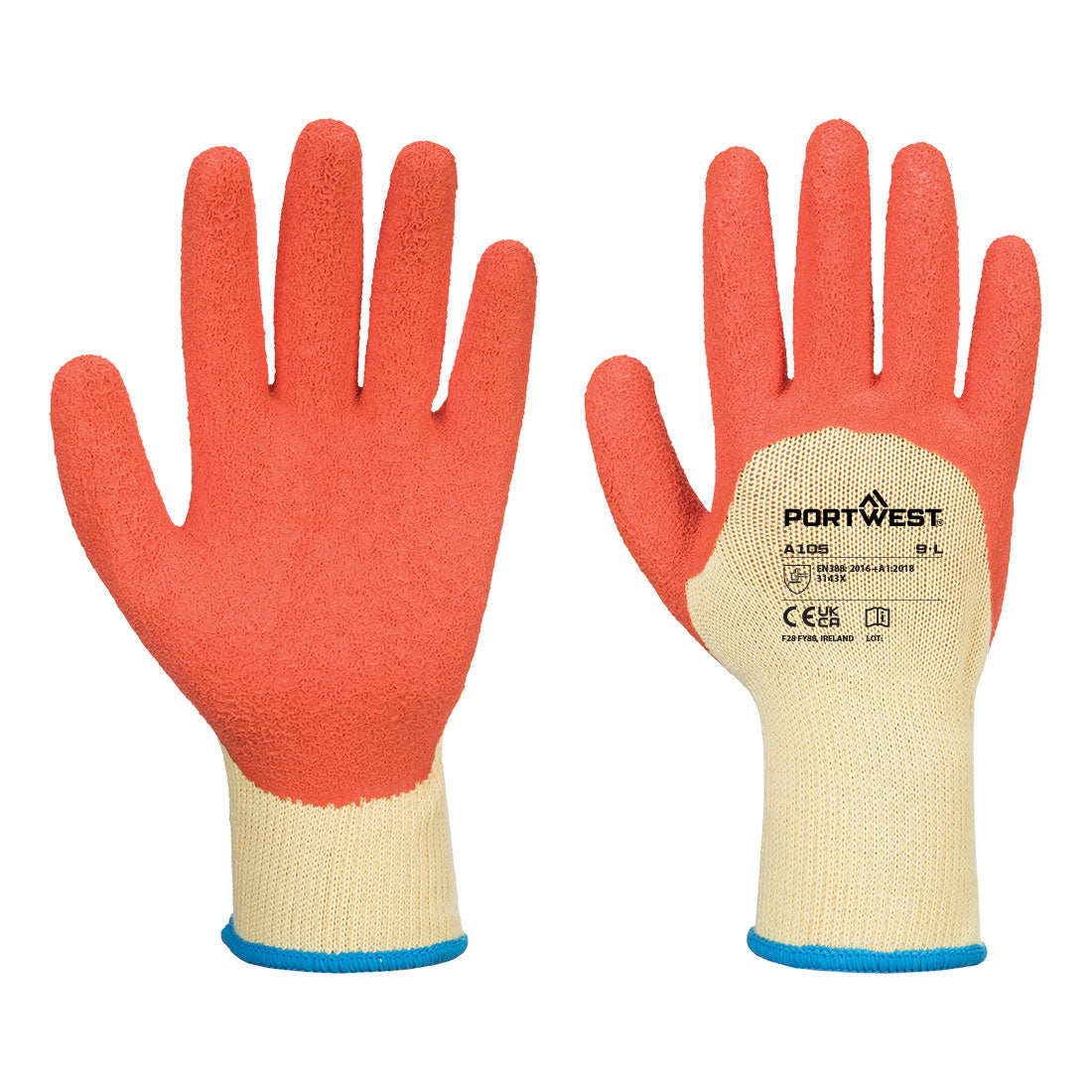 Rekawica Grip XTra — Żółty/Pomarańcz