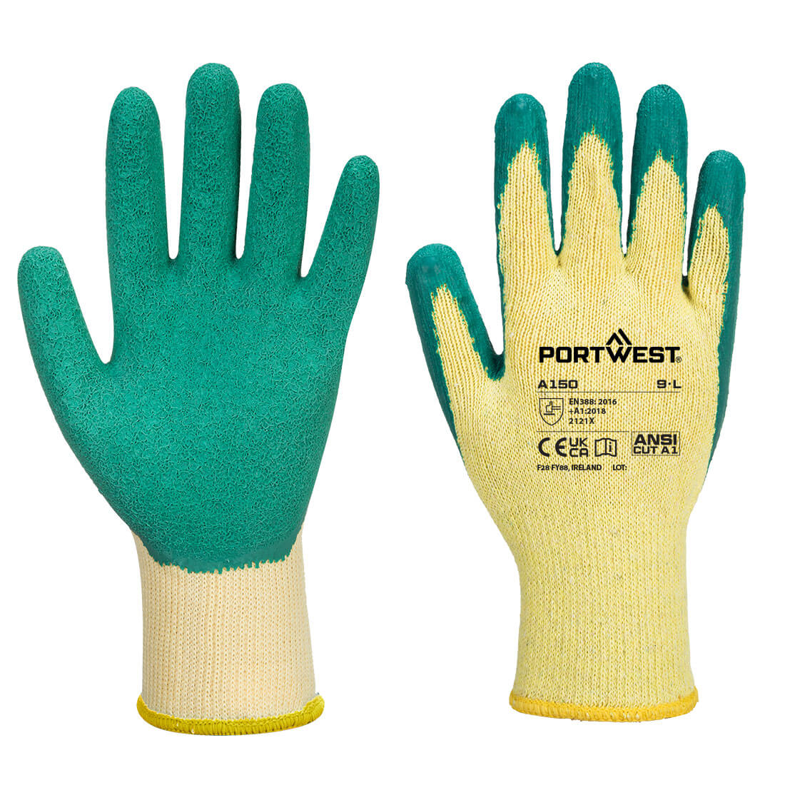 Rękawica Classic Grip - Lateks — Zielony