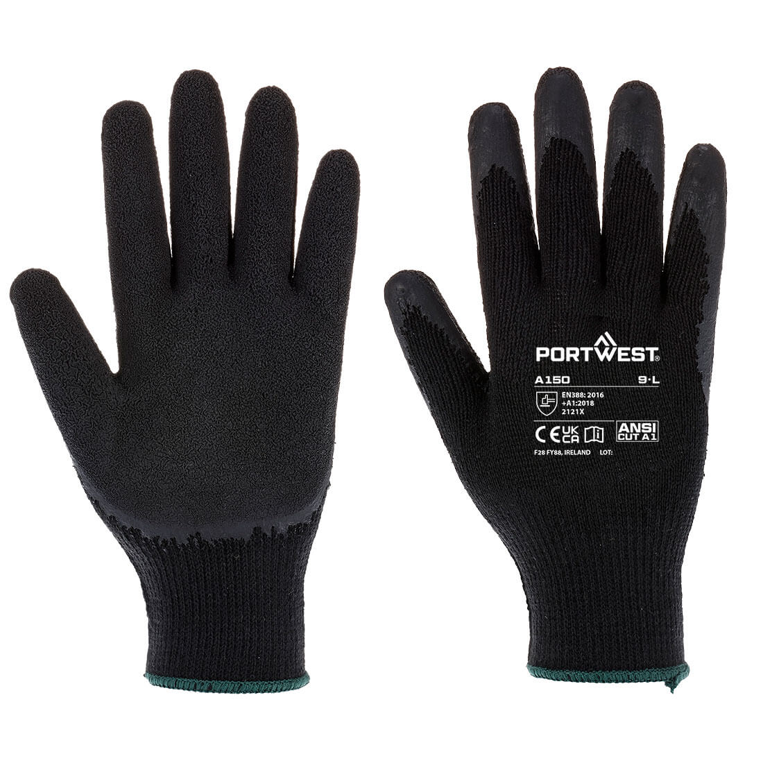 Rękawica Classic Grip - Lateks — Czarny