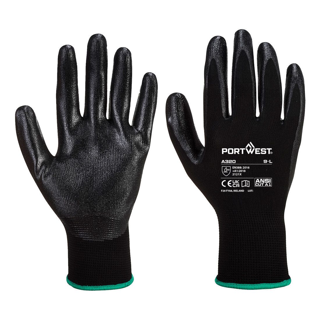 Rękawica Dexti-Grip — Czarny