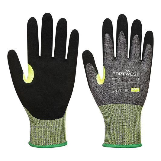 Nitrilbeschichteter Schnittschutzhandschuh CS Cut E15