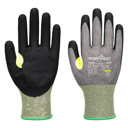 Schnittschutzhandschuh mit Nitrilschaumbeschichtung CS Cut E21