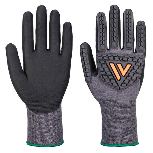 Nitrilbeschichtete Anti-Schock-Handschuhe