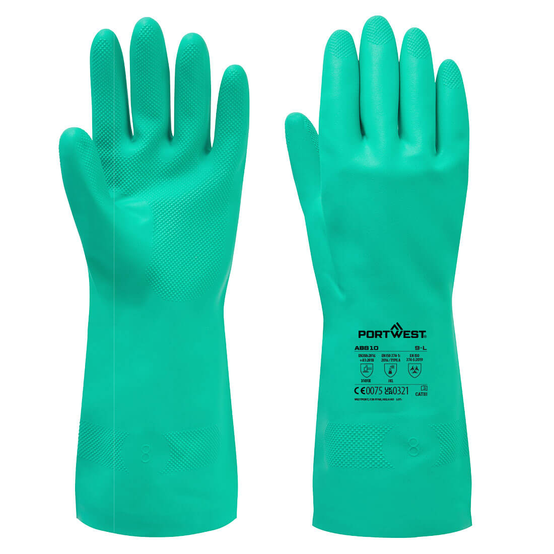 Rękawica Nitrosafe Multipack - 12 par — Zielony