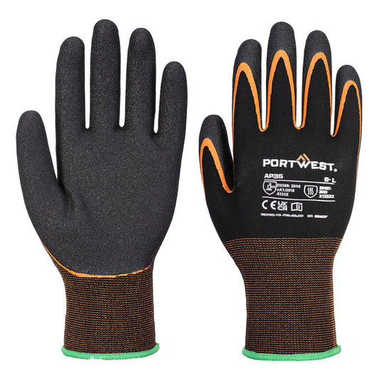 Nitrilhandschuhe Grip 15 mit doppelter Beschichtung