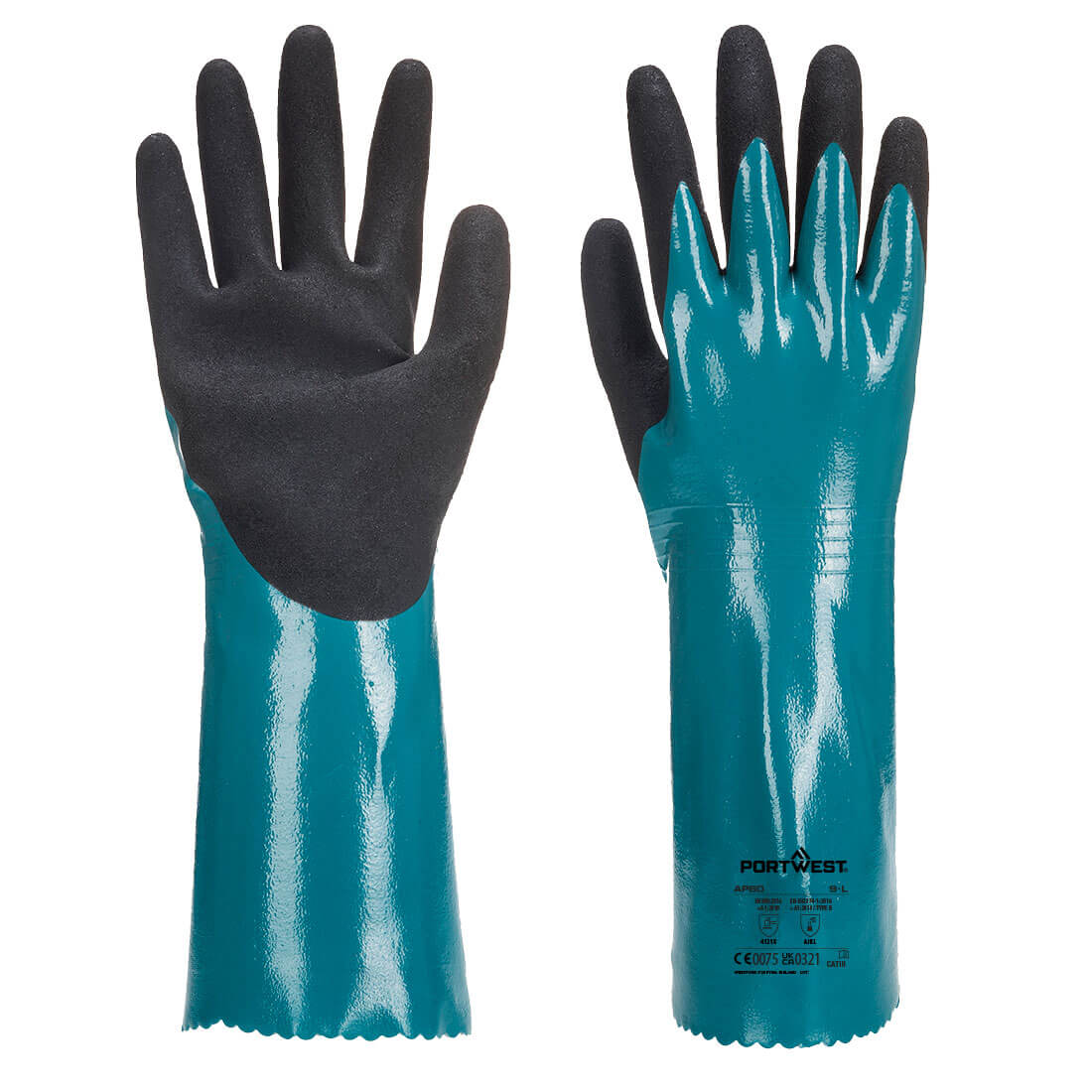 Rękawica Sandy Grip Lite — Niebieski/Czarny
