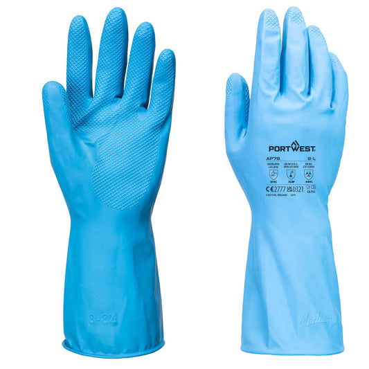 Leichte Latex-Chemikalienschutzhandschuhe FDl B (Pk12)