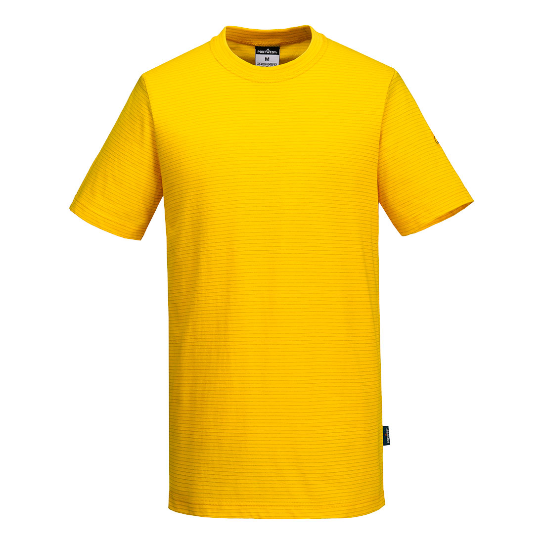 T-shirt antyelektrostatyczny ESD — Głęboki żółty