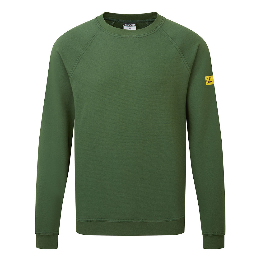 Bluza antystatyczna ESD — Zielony Leśny