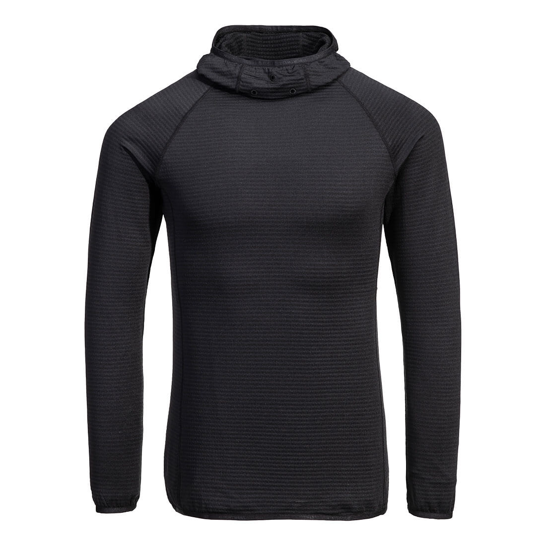 Bluza polarowa Waffle — Czarny