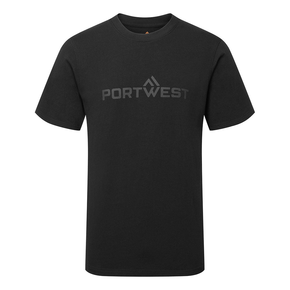 T-Shirt bawełniany Portwest — Czarny