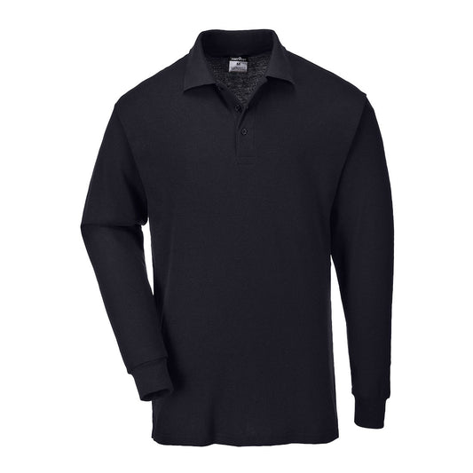 Langarm-Poloshirt