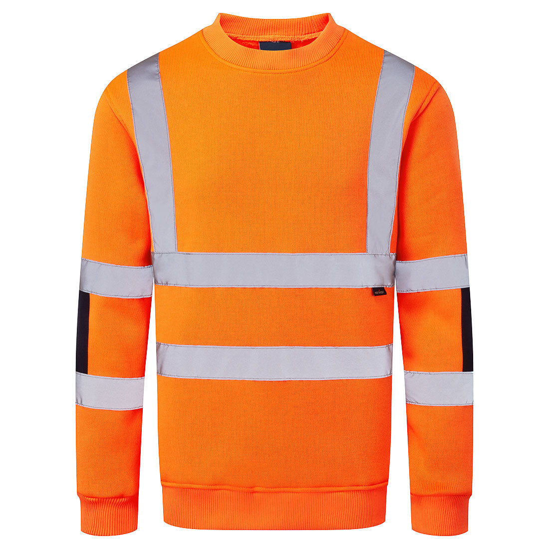 Hi-Vis Knit Sweatshirt — Pomarańczowy