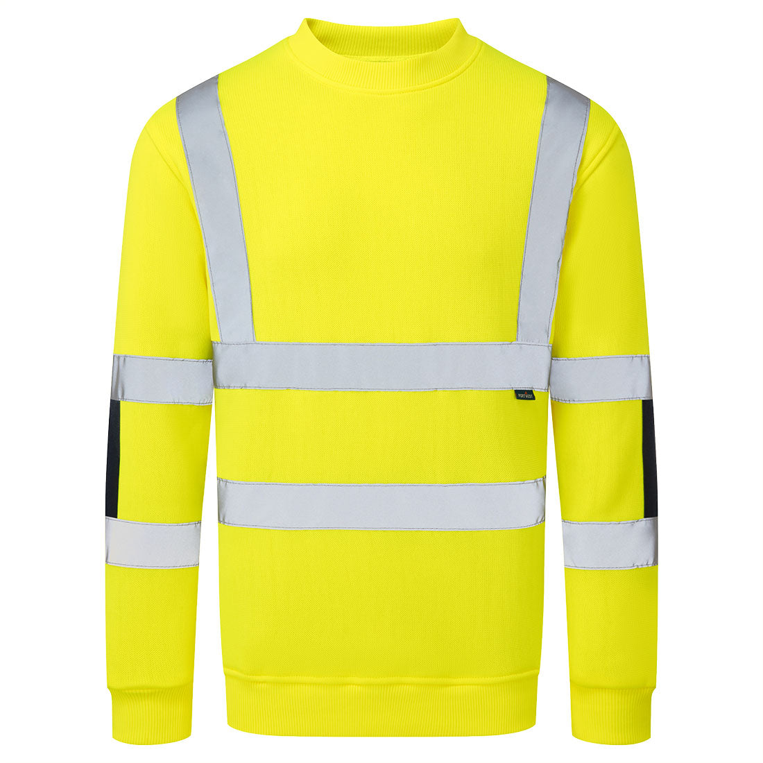 Hi-Vis Knit Sweatshirt — Żółty