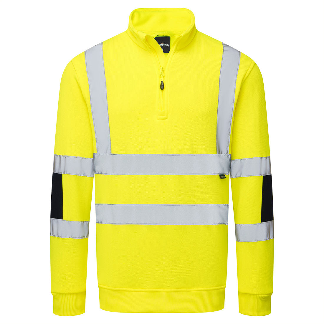 Hi-Vis Knit  1/2Zip Sweatshirt — Żółty