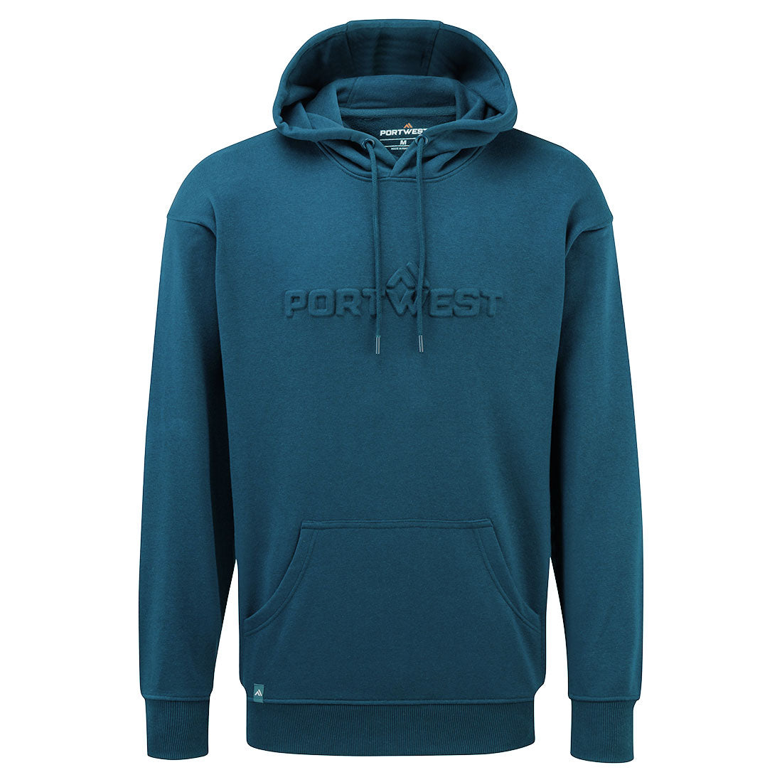 Wytłaczana bluza z kapturem Portwest — Port Blue PW