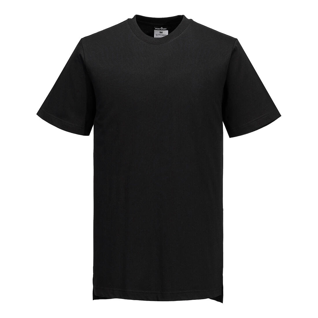 T-shirt szefa kuchni z bawełny MeshAir — Czarny