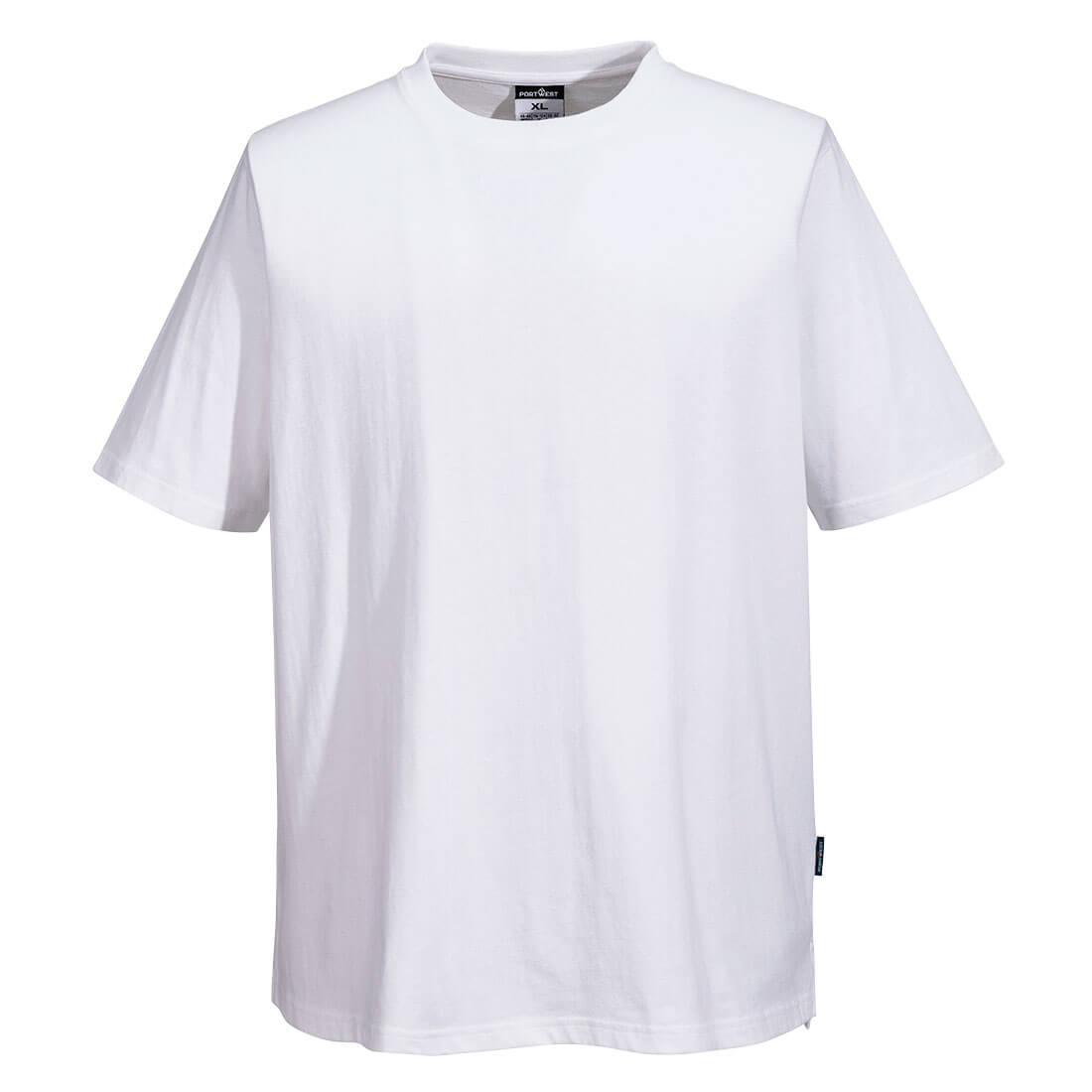 T-shirt szefa kuchni z bawełny MeshAir — Biały
