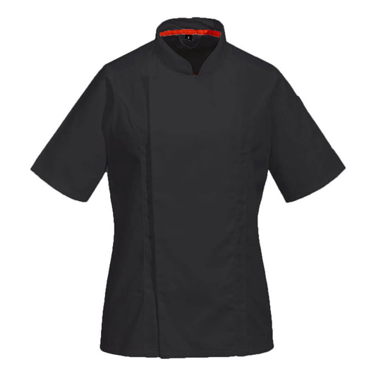 Damen Kochbluse MeshAir Pro Kurzarm