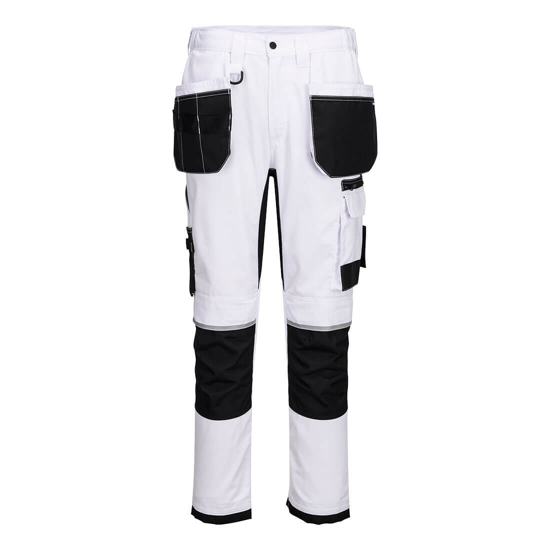 Spodnie z kieszeniami kaburowymi WX2 Stretch — Biały
