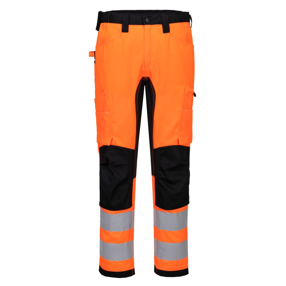 Spodnie ostrzegawcze WX2 Eco Stretch — Pomarańczowy/Czarny