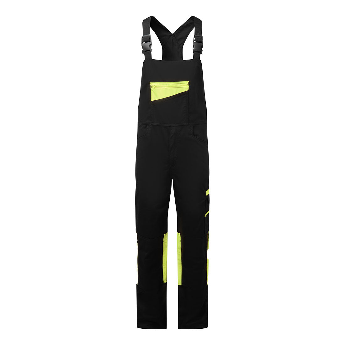 Ogrodniczki WX2 Eco Stretch — Czarny/Żółty