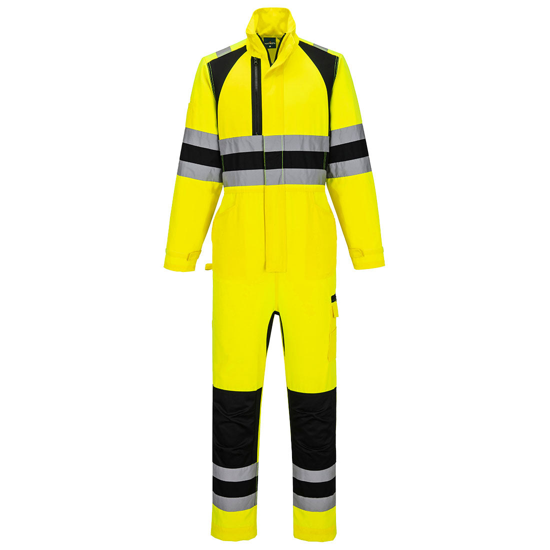 Kombinezon ostrzegawczy WX2 Eco — Żółty/Czarny