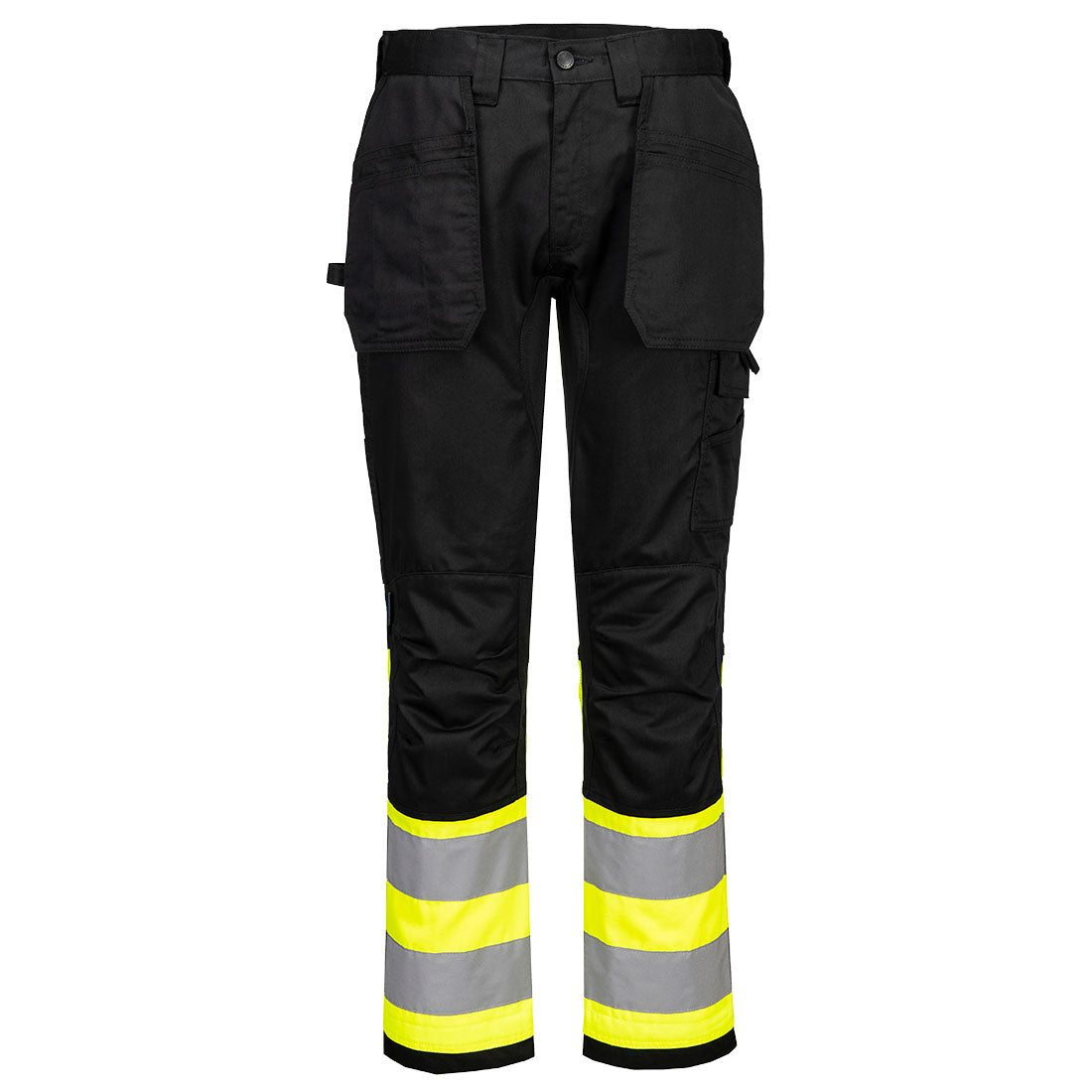 WX2 Eco Class1 Pocket Trousers — Żółty/Czarny
