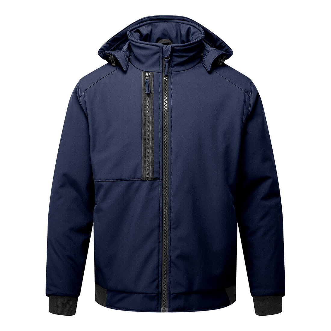 Ocieplany softshell WX2 Eco (2L) — Granatowy