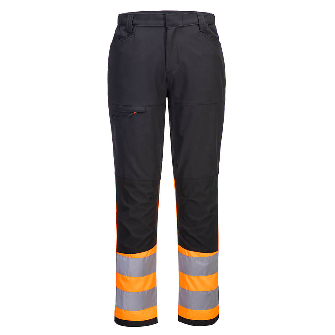Spodnie serwisowe WX2 Eco Hi-Vis klasy 1 — Pomarańczowy/Czarny