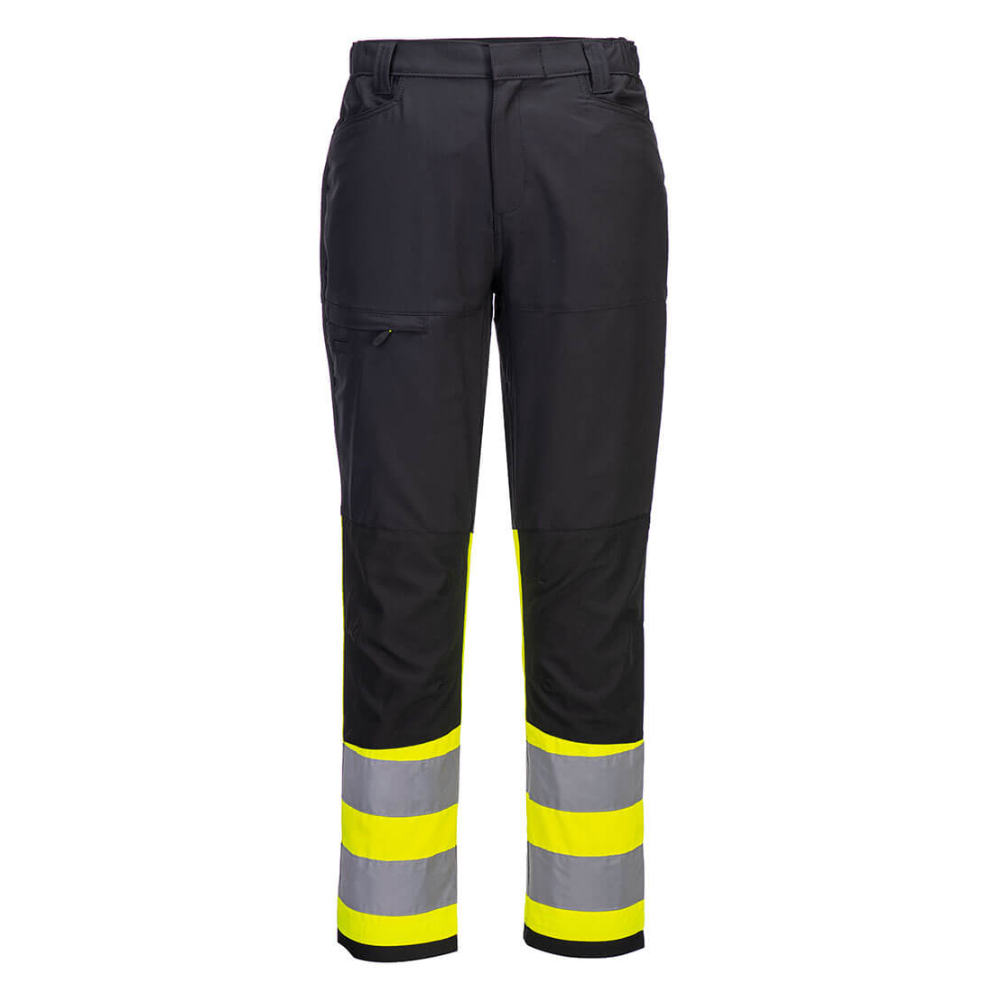 Spodnie serwisowe WX2 Eco Hi-Vis klasy 1 — Żółty/Czarny