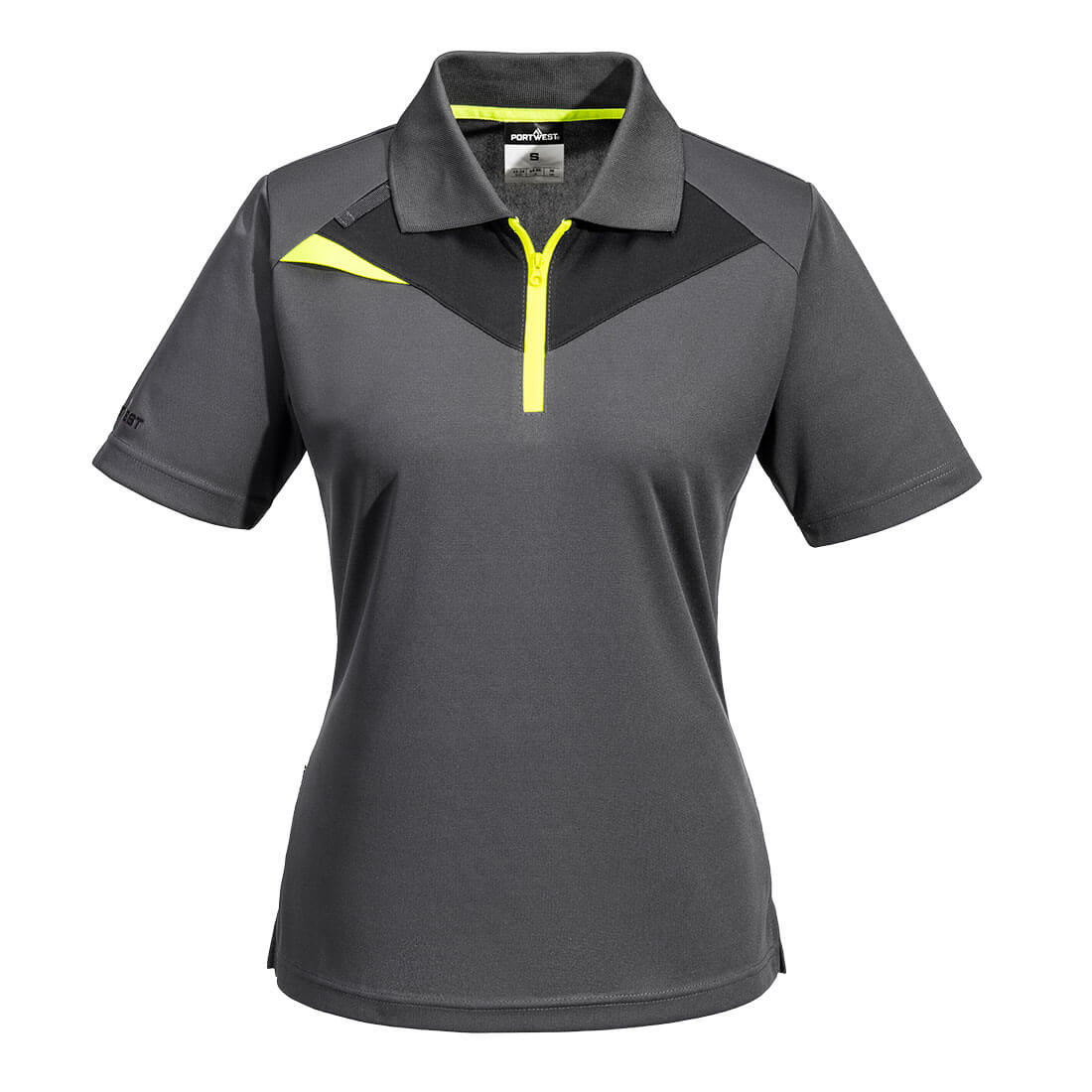 Koszulka polo damska DX4 S/S — Szary