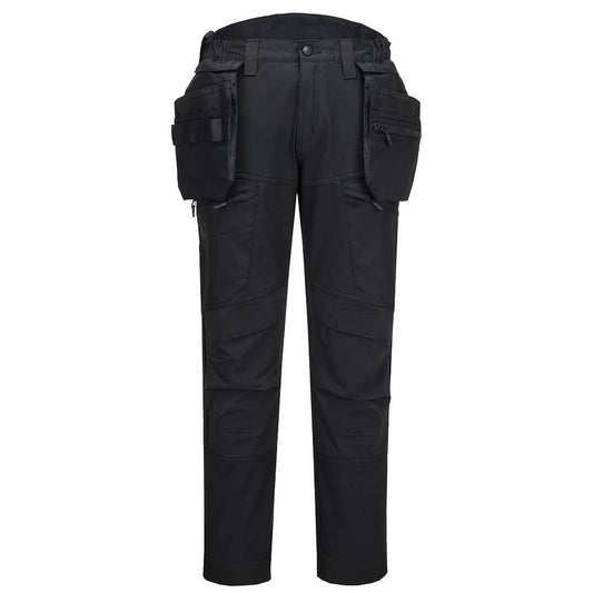 Spodnie softshell DX4 z odpinanymi kieszeniami kaburowymi