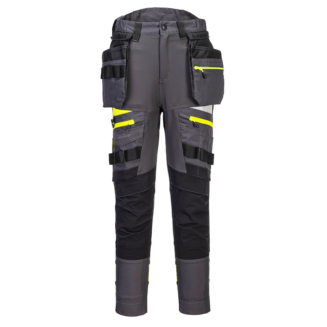 Damskie spodnie robocze DX4 z kaburami — Szary